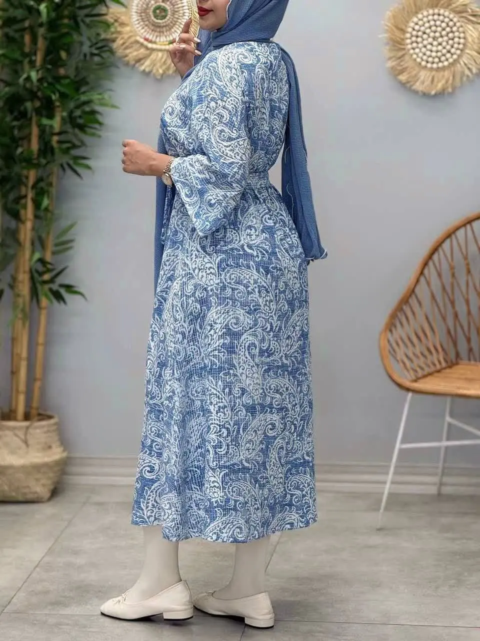 3445-مانتو کفتان کاملس